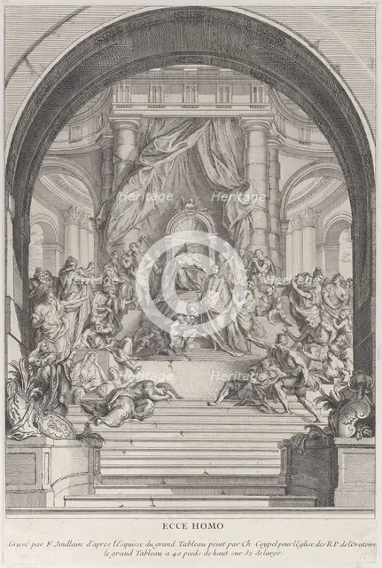 Ecce Homo, 1720-62. Creator: Francois Joullain.