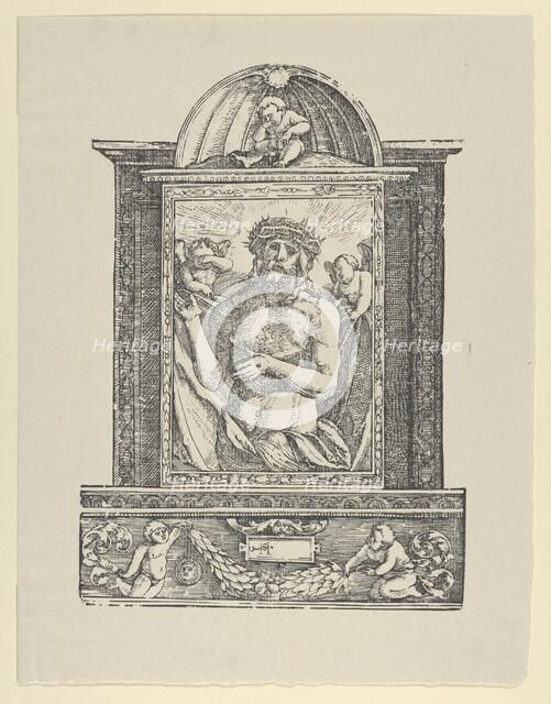 Ecce Homo / Man of Sorrows, 1922. Creator: Hans Schäufelein the Elder.