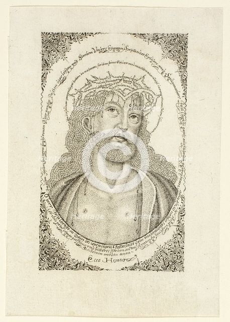 Ecce Homo, n.d. Creator: Johann Michael Püchler.