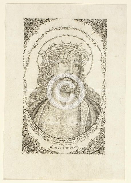 Ecce Homo, n.d. Creator: Johann Michael Püchler.