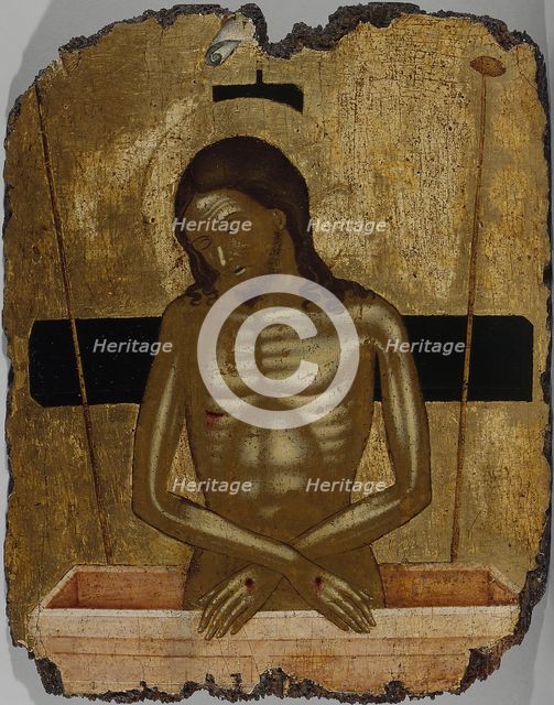 Ecce Homo. Artist: Tzafouris, Nicolaos (active 1455-1501)