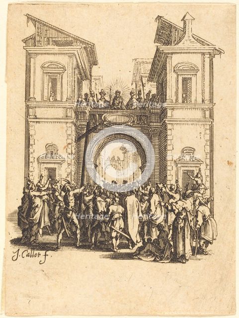 Ecce Homo, c. 1624/1625. Creator: Jacques Callot.