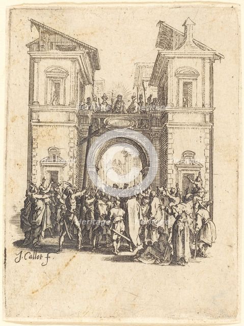 Ecce Homo, c. 1624/1625. Creator: Jacques Callot.