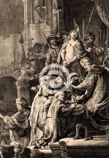 Ecce Homo, c1635. Creator: Rembrandt Harmensz van Rijn.