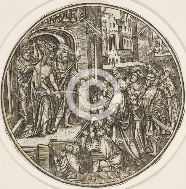 Ecce Homo, from The Passion, 1500/25. Creator: Master S.