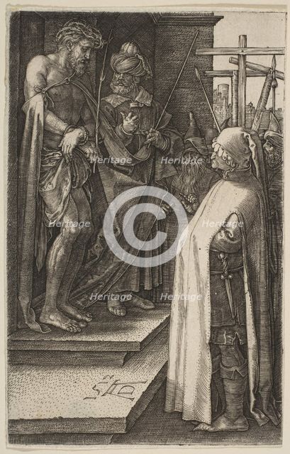 Ecce Homo, from The Passion, 1512. Creator: Albrecht Durer.