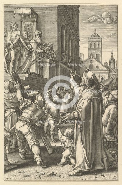 Ecce Homo, from The Passion of Christ, ca. 1598-1617. Creator: Unknown.