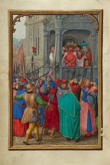 Ecce Homo; Prayer Book of Cardinal Albrecht of Brandenburg, about 1525-1530. Creator: Simon Bening