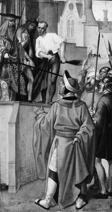 Ecce Homo, (reverse) Christ Blessing; The Disrobing of Christ, (reverse) Saint John the Baptist. Creator: Unknown