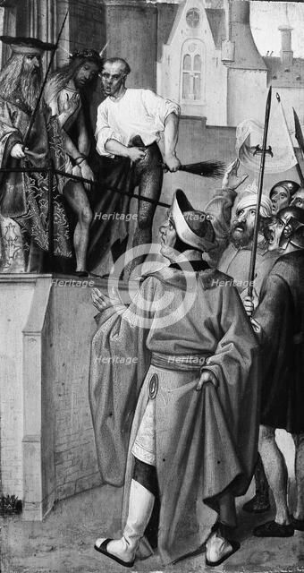 Ecce Homo, (reverse) Christ Blessing; The Disrobing of Christ, (reverse) Saint John the Baptist. Creator: Unknown.