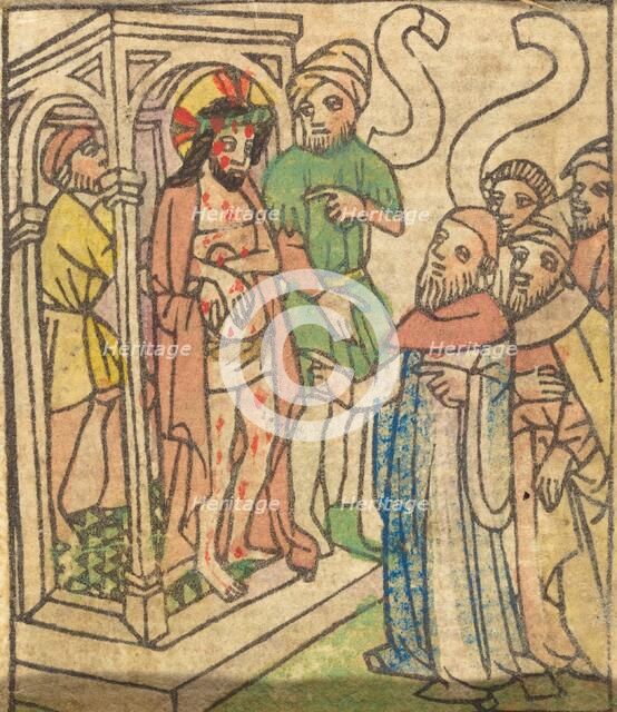 Ecce Homo [verso], c. 1440/1450. Creator: Unknown.