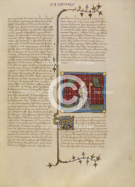 Ecclesia, about 1360-1370. Creator: Master of Jean de Mandeville.