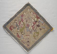 Ecclesiastical Embroidery (Epigonation) , 17th-18th century. Creator: Unknown
