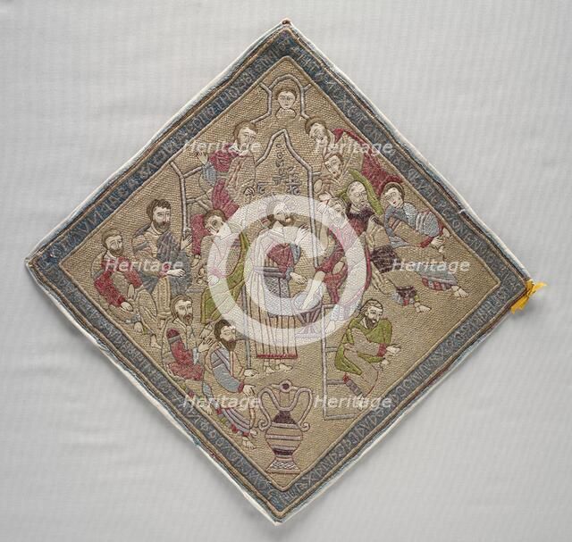 Ecclesiastical Embroidery (Epigonation) , 17th-18th century. Creator: Unknown.