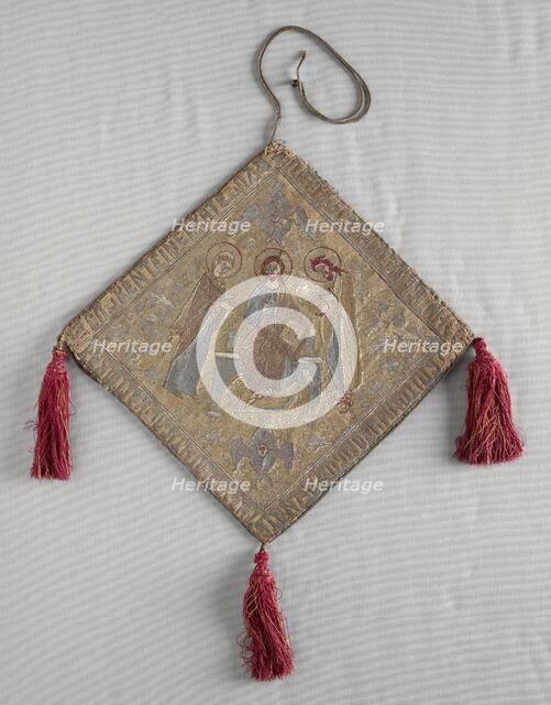 Ecclesiastical Embroidery (Epigonation) , 17th century. Creator: Unknown.