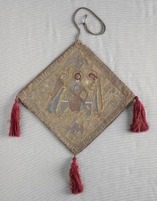 Ecclesiastical Embroidery (Epigonation) , 17th century. Creator: Unknown