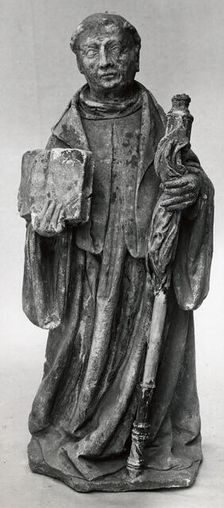 Ecclesiastical Figure, French, 15th century. Creator: Unknown