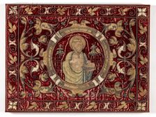 Ecclesiastical Panel Depicting Saint John The Bapitst, mid-17th century. Creator: Unknown