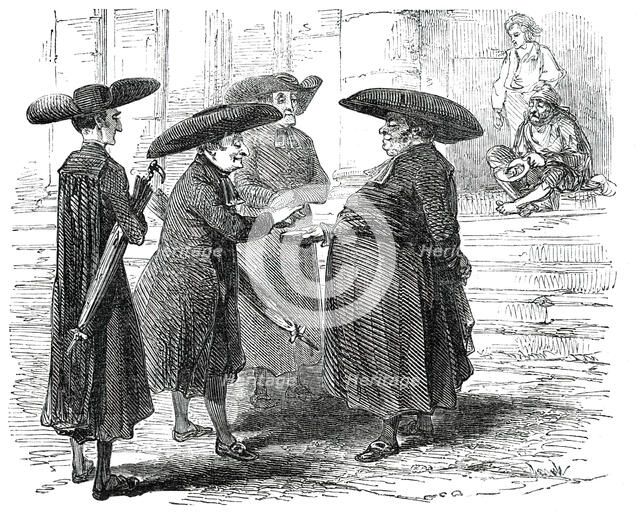 Ecclesiastics, 1850. Creator: Unknown.