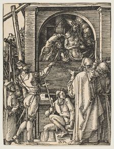 Ecco Homo, from The Small Passion, ca. 1509. Creator: Albrecht Durer