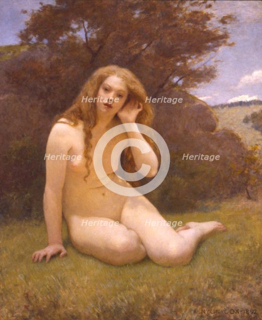 Echo, 1892. Creator: Kenyon Cox.