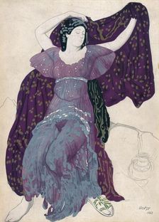 Echo Abandonée 1922, (1923). Artist: Leon Bakst
