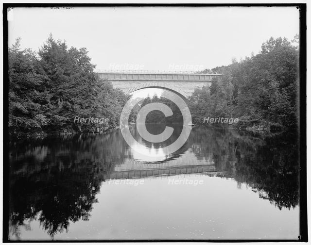 Echo Bridge, Charles River, Newton, Mass., c1901. Creator: Unknown.