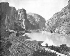 Echo Cliffs, Canyon of the Grand River, Colorado, USA, c1900. Creator: Unknown