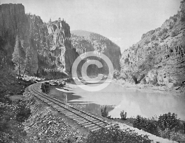 'Echo Cliffs, Canyon of the Grand River, Colorado', c1897. Creator: Unknown.