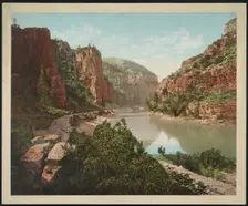 Echo Cliffs, Grand River Canyon, Colo., c1914. Creator: William H. Jackson