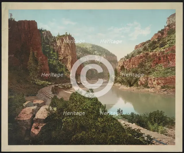 Echo Cliffs, Grand River Canyon, Colo., c1914. Creator: William H. Jackson.