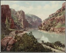 Echo Cliffs, Grand River Canyon, Colorado, c1900. Creator: William H. Jackson