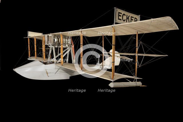 Ecker Flying Boat, 1912-1913. Creator: Herman A. Ecker.
