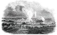 Eckernforde, on the Night of September 12-13, 1850. Creator: Unknown