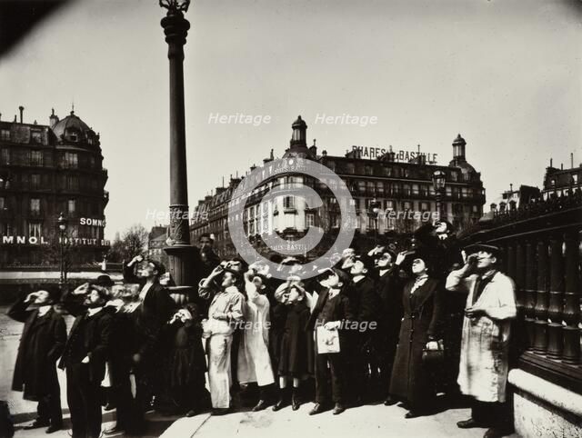 Eclipse, 1911, Printed 1956. Creator: Eugene Atget.