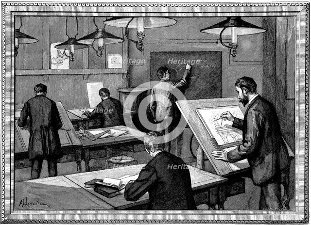 Ecole des Ponts-et-Chaussees, Paris, 1894. Creator: Unknown.