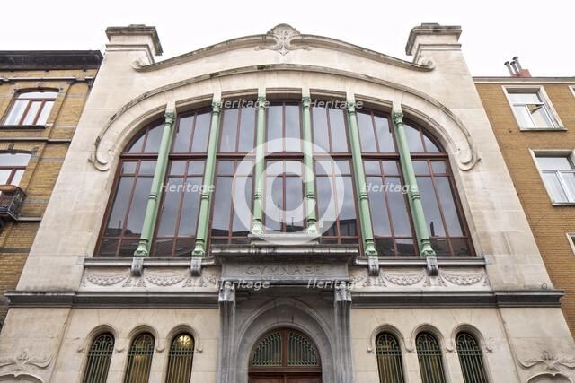 Ecole Josaphat, facing 30 Rue de la Ruche, (1907), c2014-2017. Artist: Alan John Ainsworth.