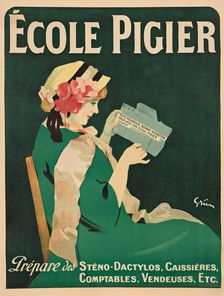 École Pigier, c1905. Creator: Jules Alexandre Grun