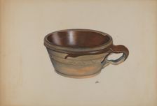 Economite Bowl w/ Handle, c. 1937. Creator: Edward White