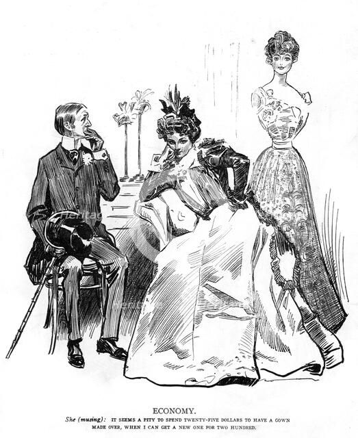 'Economy', 1899. Artist: Unknown