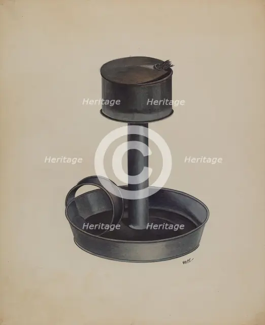 Economy Tint Lamp, c. 1937. Creator: Edward White.