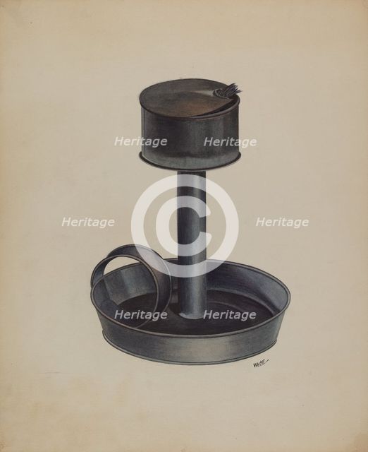 Economy Tint Lamp, c. 1937. Creator: Edward White.