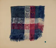 Economy Scarf, c. 1938. Creator: Ralph Atkinson