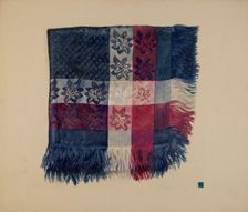Economy Scarf, c. 1938. Creator: Ralph Atkinson