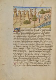 Ecosse; Livre des merveilles du monde (Book of the Marvels of the World), about 1460-1465. Creator: Master of the Geneva Boccaccio
