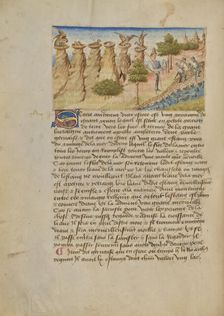 Ecosse; Livre des merveilles du monde (Book of the Marvels of the World), about 1460-1465. Creator: Master of the Geneva Boccaccio