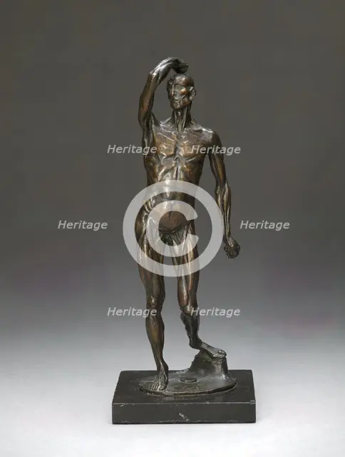 Ecorché Figure, ca. 1767. Creator: Edward Burch.