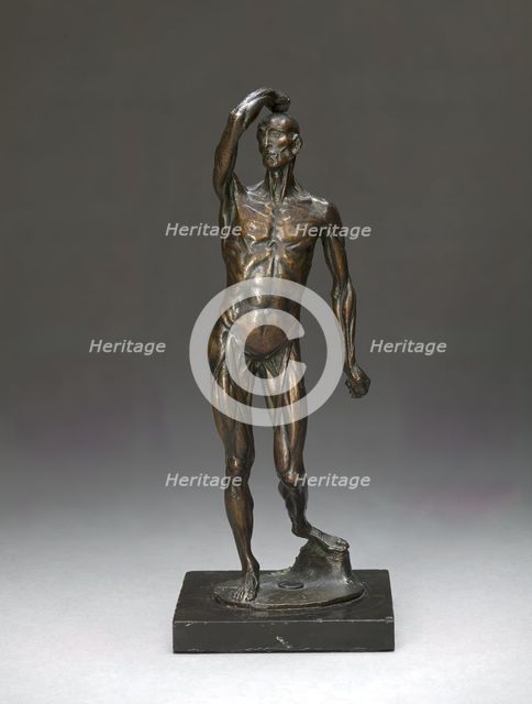 Ecorché Figure, ca. 1767. Creator: Edward Burch.