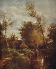Ecouen 1858, (c1915). Artist: Emile Lambinet