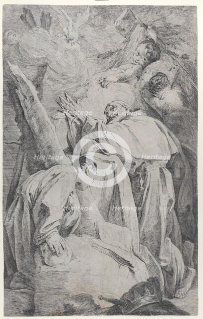 Ecstasy of the Blessed Piero Gambacorti of Pisa, ca. 1725-28. Creator: Federico Bencovich.